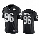 Nike Raiders 96 Clelin Ferrell Black 100th And 60th Anniversary Vapor Untouchable Limited Jersey Dzhi,baseball caps,new era cap wholesale,wholesale hats